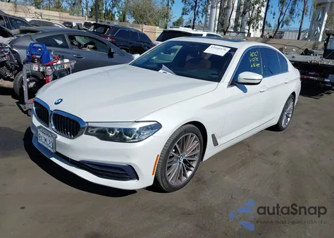 2019 BMW 5 Series 530I из США, поврежденный, VIN WBAJA5C51KBX86546